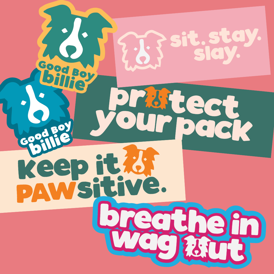 Keep It PAWSitive Sticker Pack