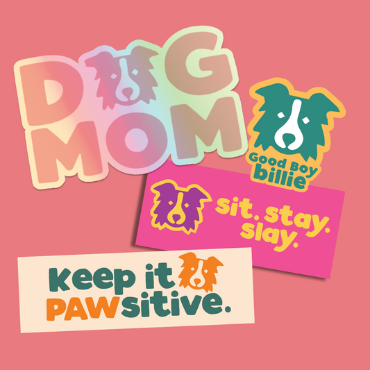 Dog Mom Sticker Pack
